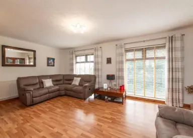 Bright living room after cleanup, representing mold remediation and water damage restoration Gainesville FL services.